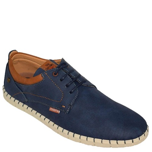 A756BL Ανδρικό Loafers TINO GONZALEZ Μπλε A756BL Ανδρικό Loafers TINO GONZALEZ Μπλε