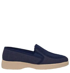 A758BL Ανδρικό Πάνινο SABINO Μπλε