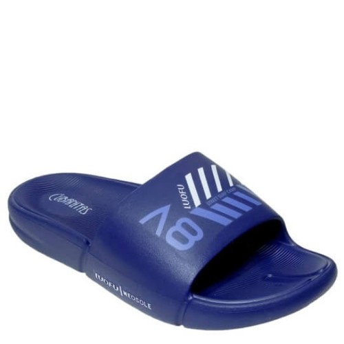 A763BL Men's Flip Flop CUBANITAS Blue A763BL Men's Flip Flop CUBANITAS Blue