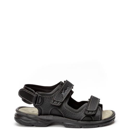 A768B Men's Anatomical Sandal X-FEET Black A768B Men's Anatomical Sandal X-FEET Black