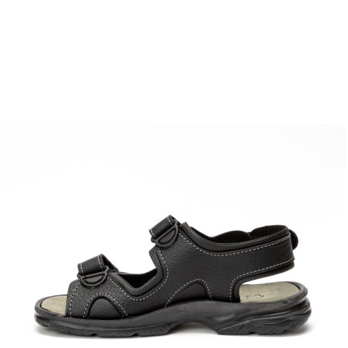 A768B Men's Anatomical Sandal X-FEET Black A768B Men's Anatomical Sandal X-FEET Black