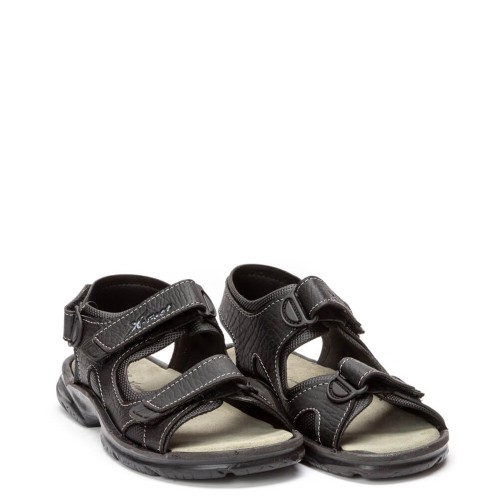 A768B Men's Anatomical Sandal X-FEET Black A768B Men's Anatomical Sandal X-FEET Black