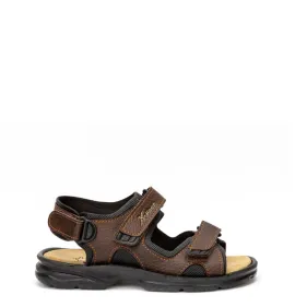 A768BR Ανδρικό Ανατομικό Πέδιλο X-FEET Καφέ