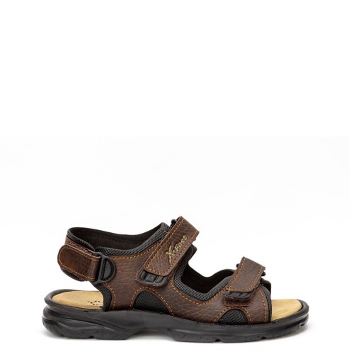 A768BR Men's Anatomical Sandal X-FEET Brown A768BR Men's Anatomical Sandal X-FEET Brown