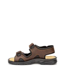 A768BR Ανδρικό Ανατομικό Πέδιλο X-FEET Καφέ