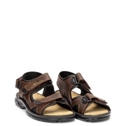 A768BR Men's Anatomical Sandal X-FEET Brown