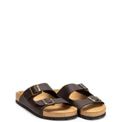 A775BR Ανδρική Ανατομική Παντόφλα INBLUE Καφέ