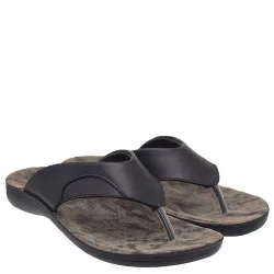 A779B Ανδρική Ανατομική Παντόφλα FAME Μαύρο