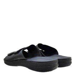 A789B Men's Anatomical Slippers ECO Black