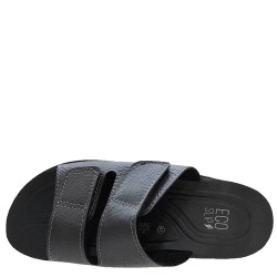 A789B Men's Anatomical Slippers ECO Black