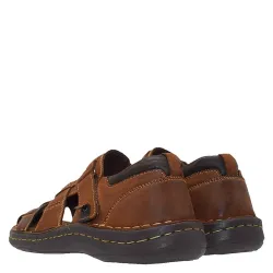 A796T Men's Leather Shoe Sandal GALE Tan