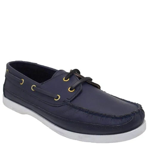 A797BL Ανδρικό Δερμάτινο Loafers GALE Μπλε A797BL Ανδρικό Δερμάτινο Loafers GALE Μπλε