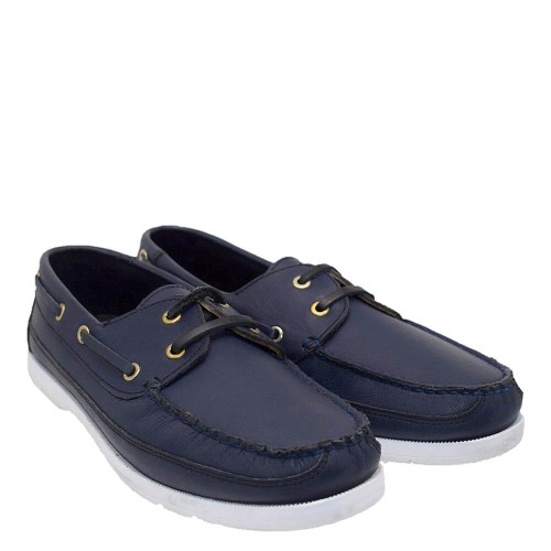 A797BL Ανδρικό Δερμάτινο Loafers GALE Μπλε A797BL Ανδρικό Δερμάτινο Loafers GALE Μπλε