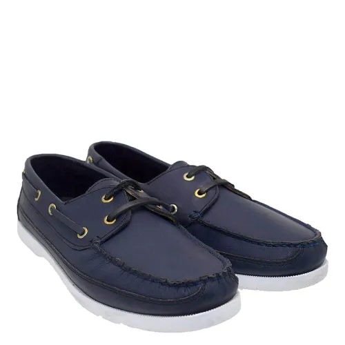 A797BL Ανδρικό Δερμάτινο Loafers GALE Μπλε A797BL Ανδρικό Δερμάτινο Loafers GALE Μπλε