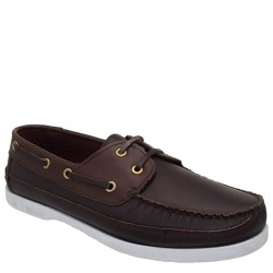 A797BR Men's Leather Loafers GALE Brown