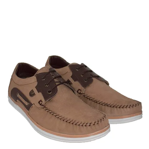 A800BE Ανδρικό Δερμάτινο Loafers GALE Μπεζ A800BE Ανδρικό Δερμάτινο Loafers GALE Μπεζ