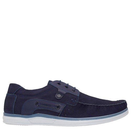 A800BL Ανδρικό Δερμάτινο Loafers GALE Μπλε A800BL Ανδρικό Δερμάτινο Loafers GALE Μπλε