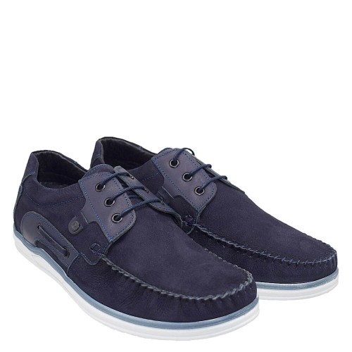 A800BL Ανδρικό Δερμάτινο Loafers GALE Μπλε A800BL Ανδρικό Δερμάτινο Loafers GALE Μπλε