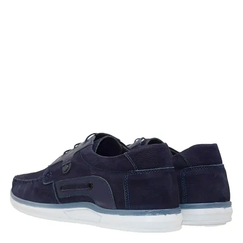 A800BL Ανδρικό Δερμάτινο Loafers GALE Μπλε A800BL Ανδρικό Δερμάτινο Loafers GALE Μπλε