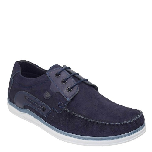 A800BL Ανδρικό Δερμάτινο Loafers GALE Μπλε A800BL Ανδρικό Δερμάτινο Loafers GALE Μπλε