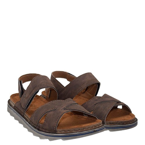 A802BR Men's Anatomical Sandal INBLU Brown A802BR Men's Anatomical Sandal INBLU Brown