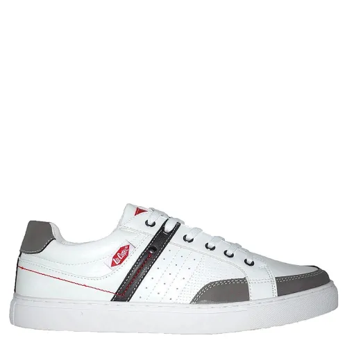 A805W Ανδρικό Casual LEE COOPER Λευκό A805W Ανδρικό Casual LEE COOPER Λευκό