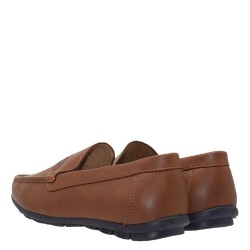 A807BR Men's Moccasins COCKERS Brown