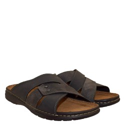 A813B Men's Anatomical Slippers GALE Black