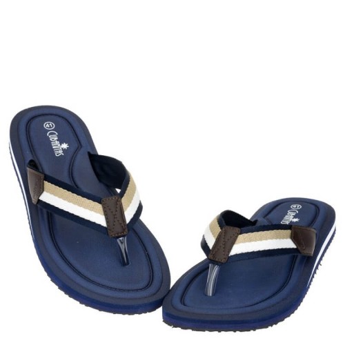A820BL Men's Flip Flop CUBANITAS Blue A820BL Men's Flip Flop CUBANITAS Blue