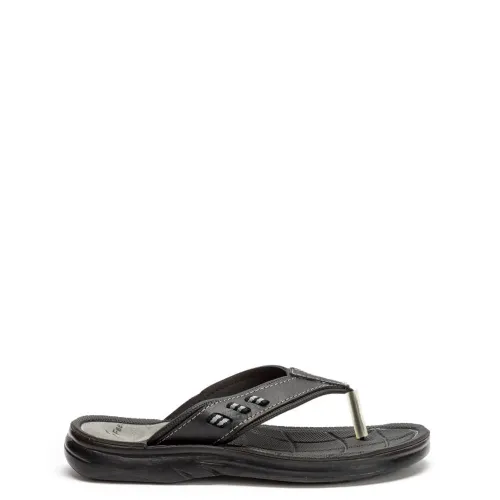 A838B Men's Anatomical Slippers X-FEET Black A838B Men's Anatomical Slippers X-FEET Black