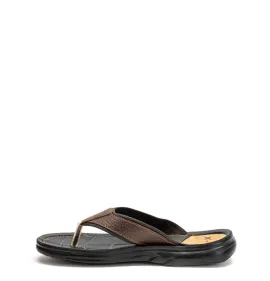 A838BR Ανδρική Παντόφλα X-FEET Καφέ