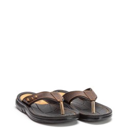 A838BR Ανδρική Παντόφλα X-FEET Καφέ