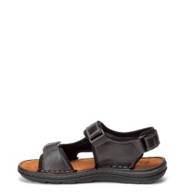 A845B Men's Leather Sandal GALE Black A845B Men's Leather Sandal GALE Black