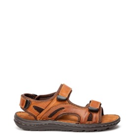 A845T Men's Leather Sandal GALE Tan A845T Men's Leather Sandal GALE Tan