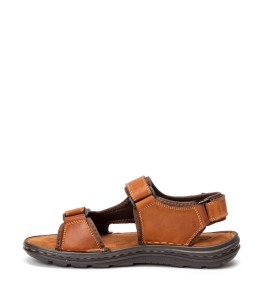 A845T Men's Leather Sandal GALE Tan A845T Men's Leather Sandal GALE Tan