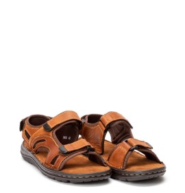 A845T Men's Leather Sandal GALE Tan A845T Men's Leather Sandal GALE Tan