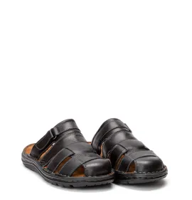 A846B Ανδρική Παντόφλα GALE Μαύρο