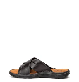 A847B Ανδρική Παντόφλα GALE Μαύρο