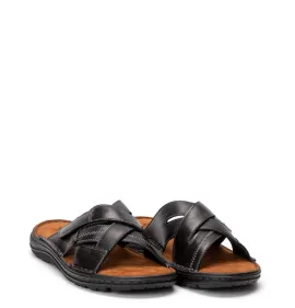 A847B Ανδρική Παντόφλα GALE Μαύρο