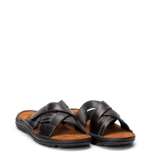 A847B Ανδρική Παντόφλα GALE Μαύρο