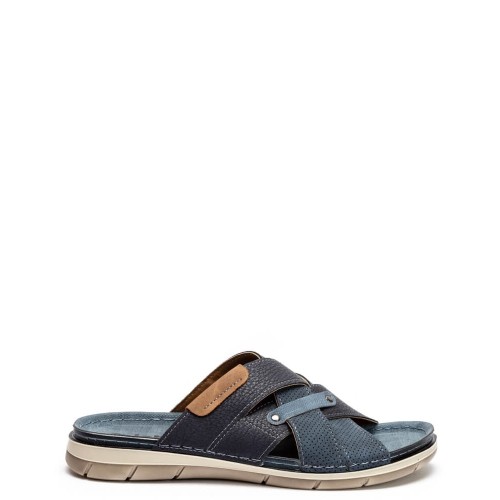 A857BL Men's Anatomical Slippers INBLU Blue A857BL Men's Anatomical Slippers INBLU Blue