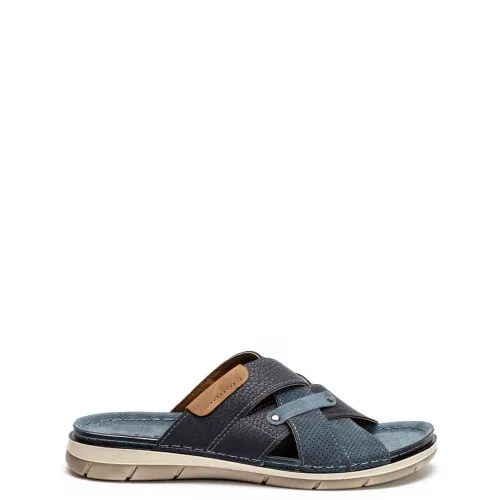 A857BL Men's Anatomical Slippers INBLU Blue A857BL Men's Anatomical Slippers INBLU Blue
