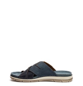 A857BL Men's Anatomical Slippers INBLU Blue A857BL Men's Anatomical Slippers INBLU Blue