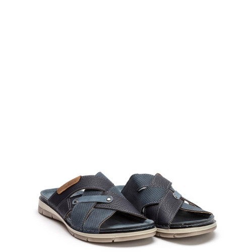 A857BL Men's Anatomical Slippers INBLU Blue A857BL Men's Anatomical Slippers INBLU Blue