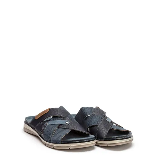 A857BL Men's Anatomical Slippers INBLU Blue A857BL Men's Anatomical Slippers INBLU Blue