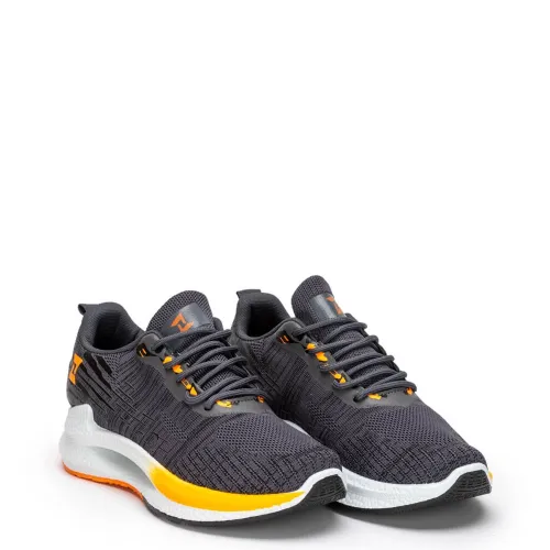 A864GR Ανδρικό Sneakers ZAK SHOES Γκρι