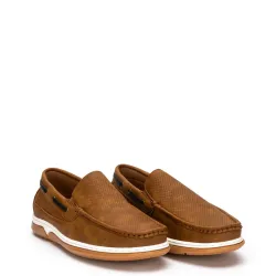 A865BR Ανδρικό Comfort ZAK SHOES Καφέ