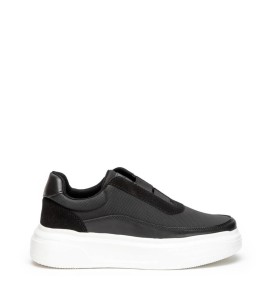 A866B Men's Casual  ZAK SHOES Black A866B Men's Casual  ZAK SHOES Black