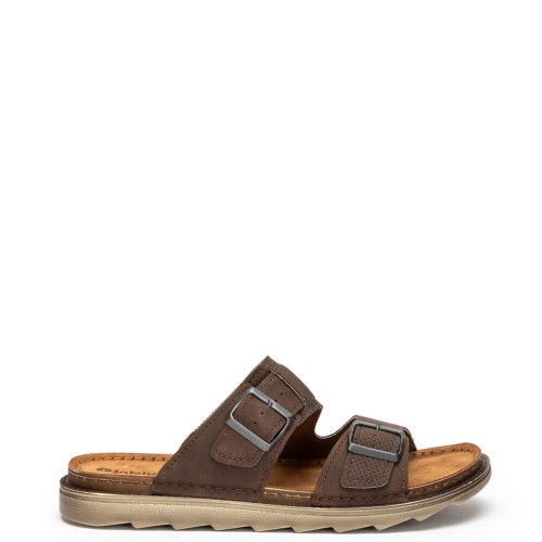A869BR Men's Anatomic Slippers INBLU Brown A869BR Men's Anatomic Slippers INBLU Brown