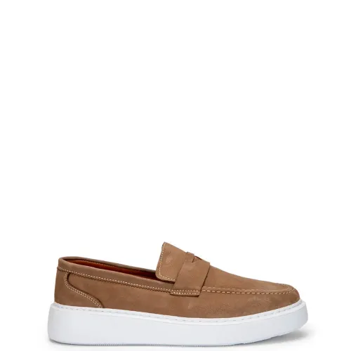 A874BE Ανδρικό Loafers GALE Μπεζ A874BE Ανδρικό Loafers GALE Μπεζ